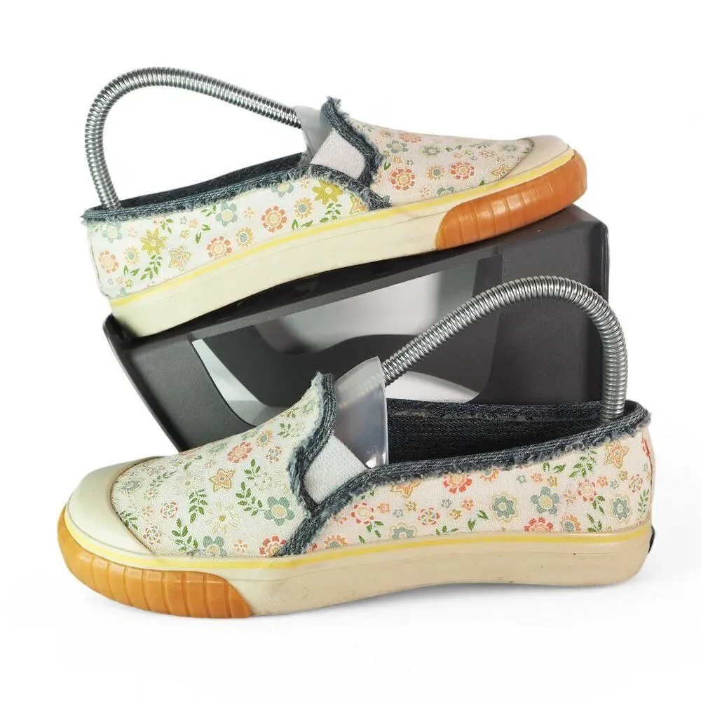 Keds Cap Toe Floral Print Slip-on Casual Loafers Multicolor WF19873M Women's 6.5